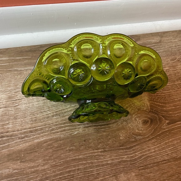 Vintage 1960’s L.E. Smith Glass Moon and Stars Banana Boat - Picture 15 of 15